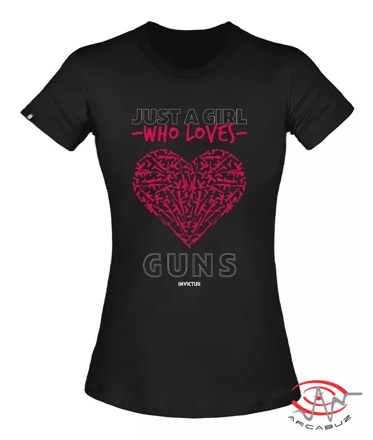 Camiseta Invictus Concept Love Guns