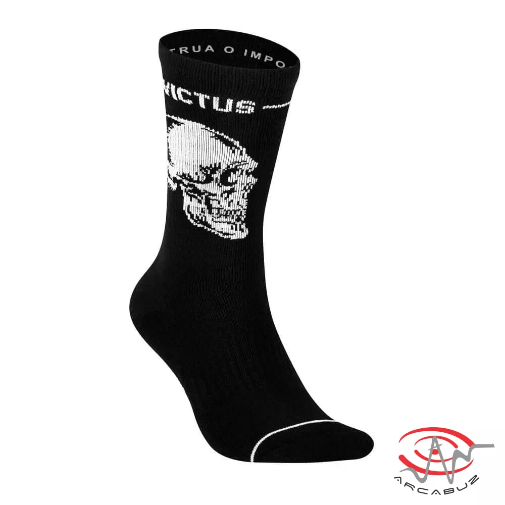 Meia Casual Invictus Skull Cranium