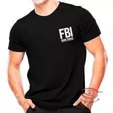 Camiseta Estampada FBI