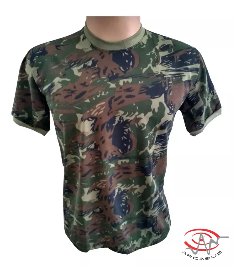 Camiseta Camuflada Força Aérea FAB