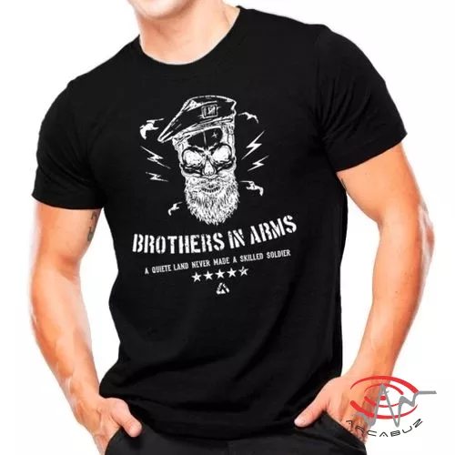 Camiseta Estampada Brothers In Arms