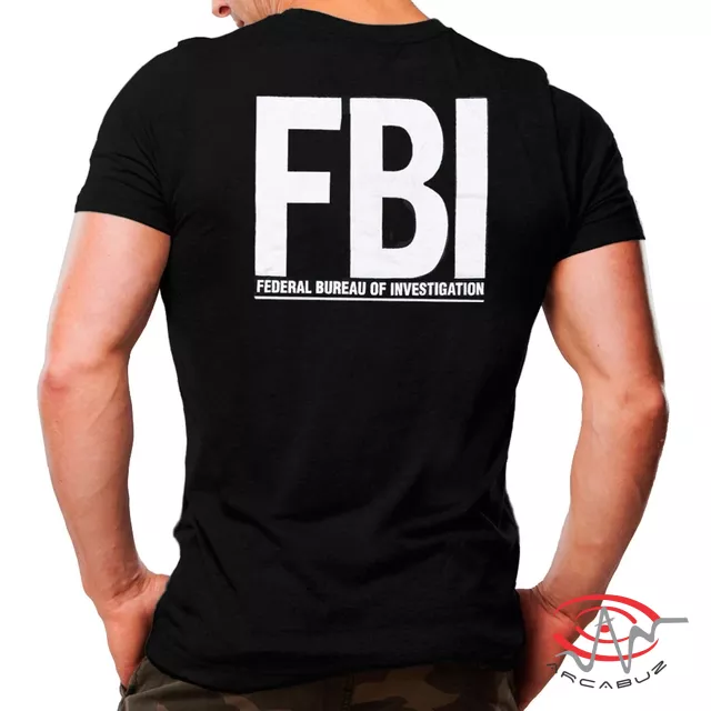 Camiseta Estampada FBI