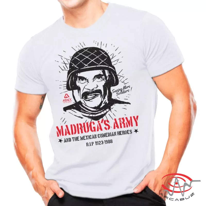 Camiseta Militar Estampada Madruga S Army