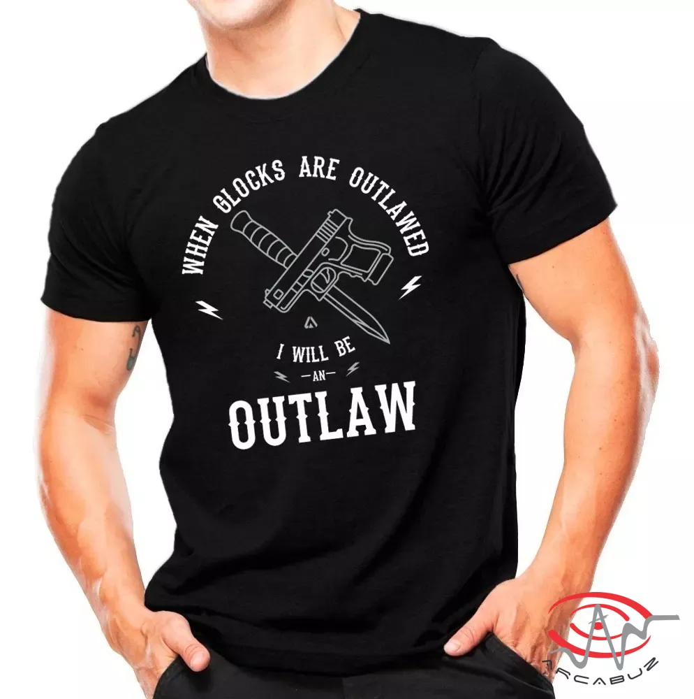 Camiseta Estampada Glock OutLaw
