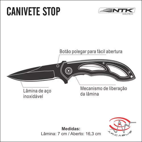 Canivete Stop NTK