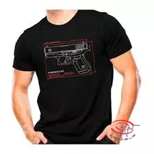 Camiseta Estampada Glock